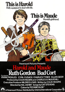 Harold and Maud 1971 movie poster