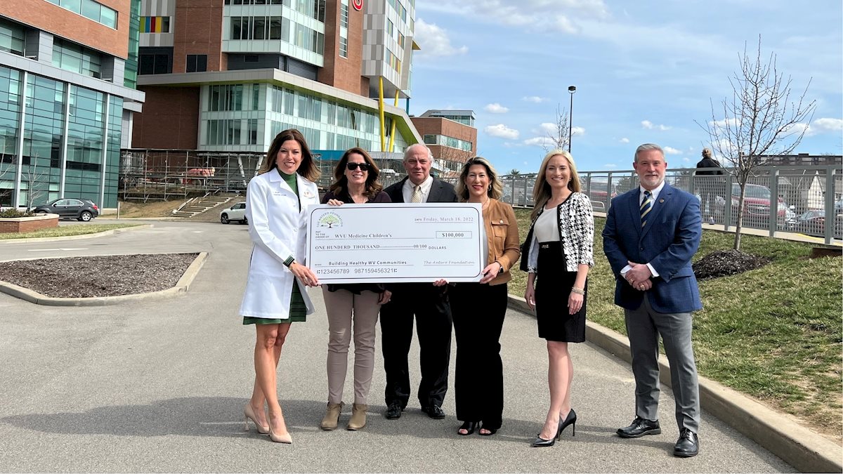 $100K Antero Foundation grant benefits WVU Medicine Children’s Hospital