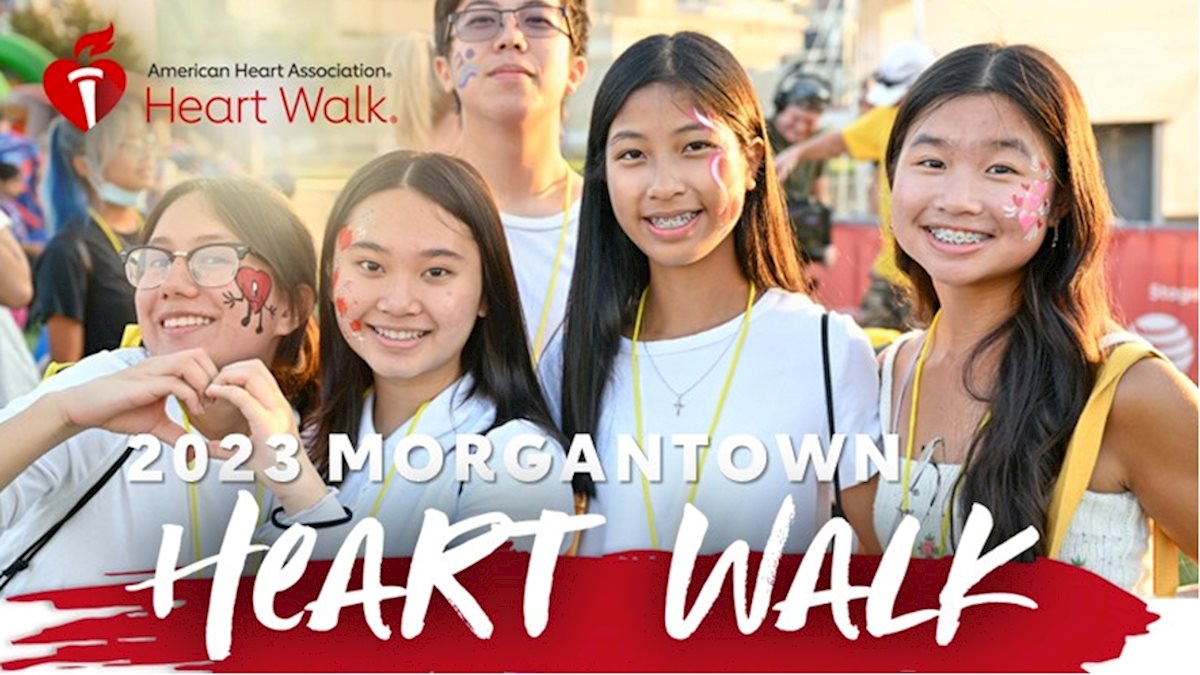 2023 Morgantown Heart Walk set for June 17, join the Public Health Mountaineers team