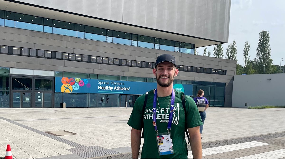 Athletic Training student conducts research at Special Olympics World Games in Berlin 