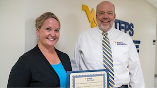 Barrickman honored with David H. Wilks Memorial Award for Excellence in Simulation