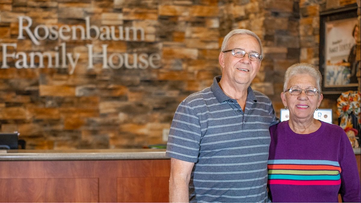 Beckley-area couple finds home away from home at Rosenbaum Family House