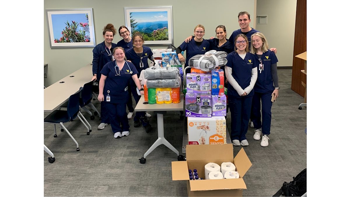 Beckley, Bridgeport nursing students show support to hurricane victims