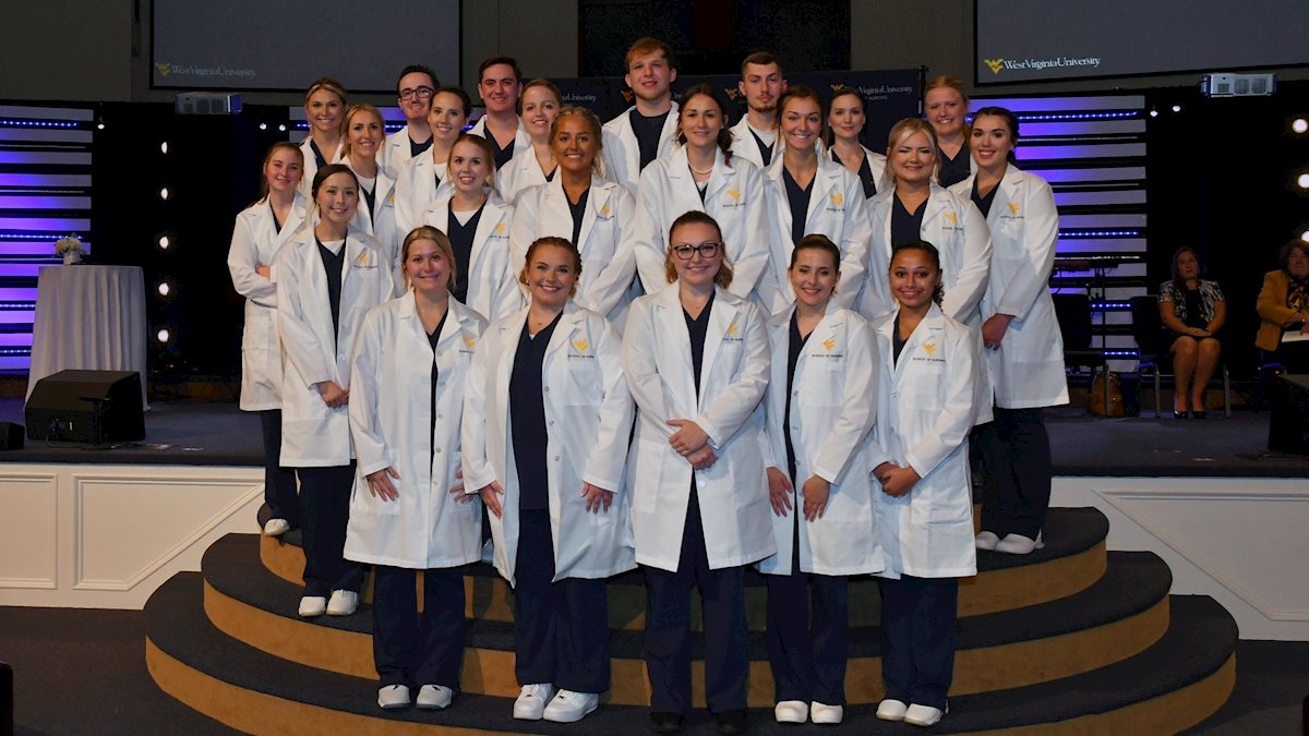 Beckley Campus sophomore nursing students pledge commitment to their profession