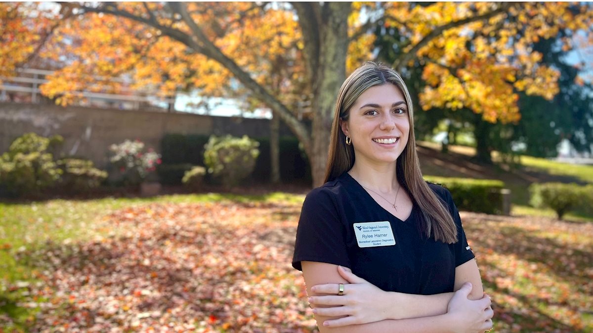 Biomedical Laboratory Diagnostics student embraces opportunities at WVU School of Medicine
