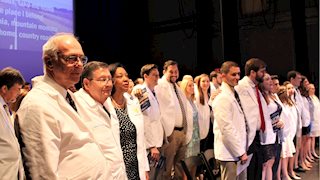 Ceremony marks students' focus on clinical care