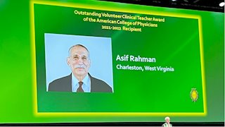 Charleston Physician Asif Rahman named “Outstanding Volunteer Clinical Teacher Award” at American College of Physicians National Meeting