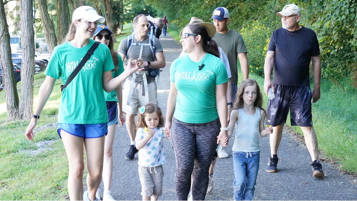 Community invited to Walk with a Future Doc on Saturdays in Morgantown