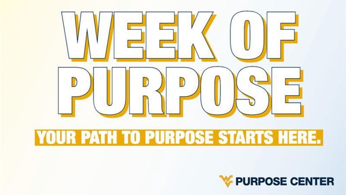 Connect with the Health Sciences community during WVU Week of Purpose