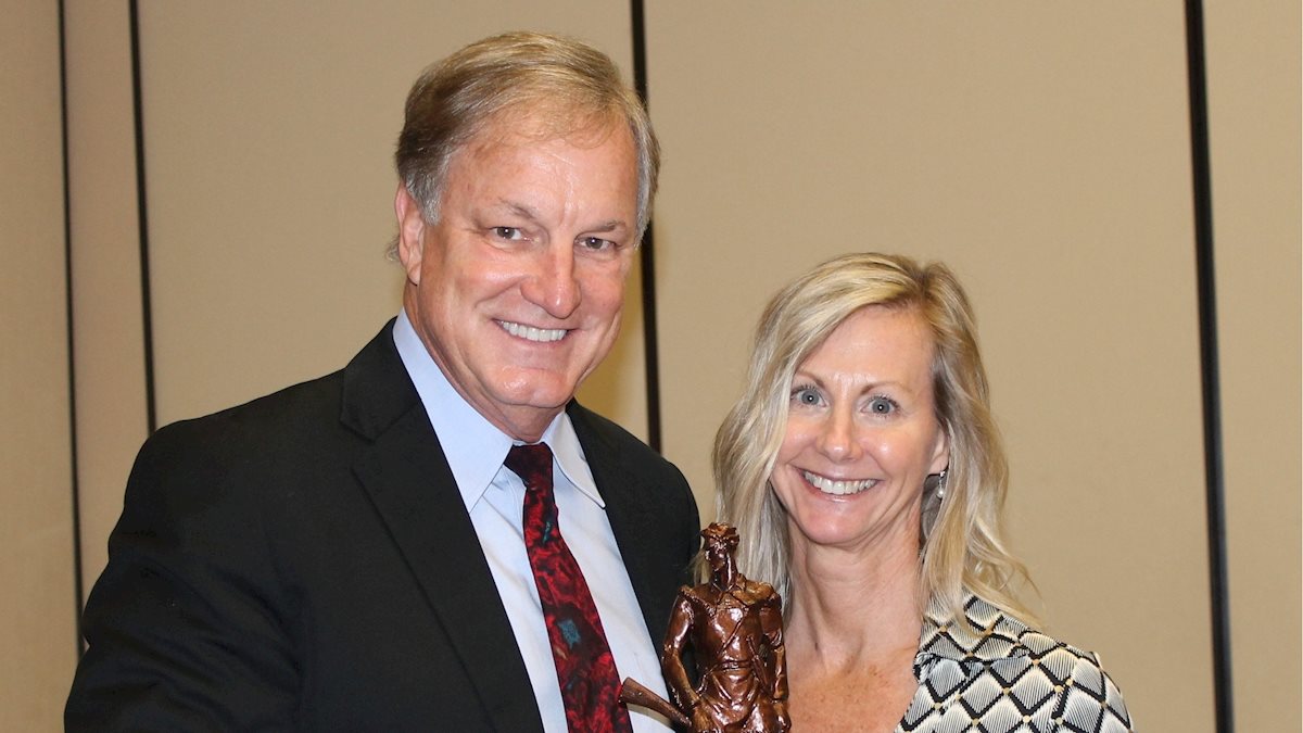 Dental hygiene faculty member chosen as outstanding alumnus