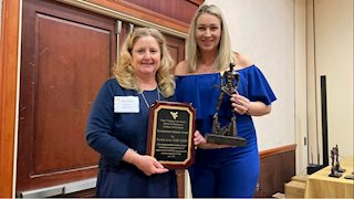 Dental hygiene graduate honored by dental school alumni