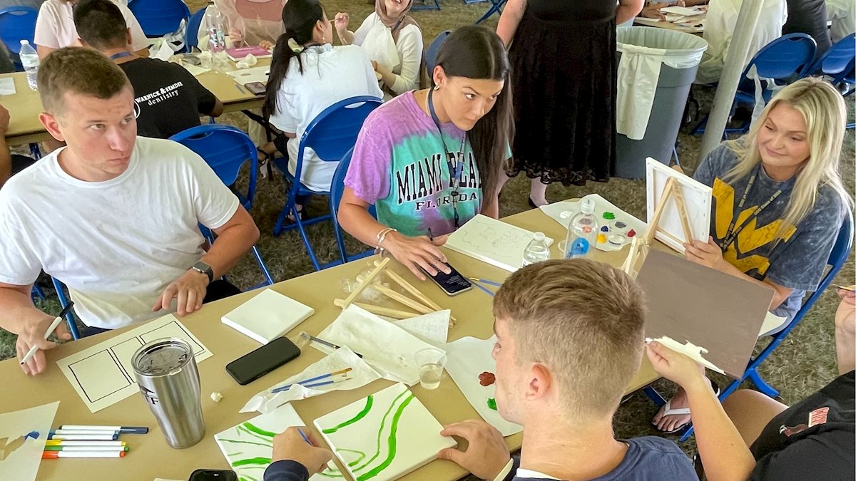 Dental school wellness committee shares accomplishments and future goals