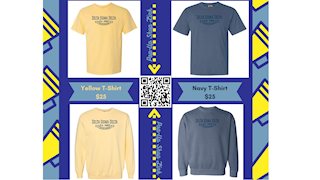 Dental students selling Delts apparel