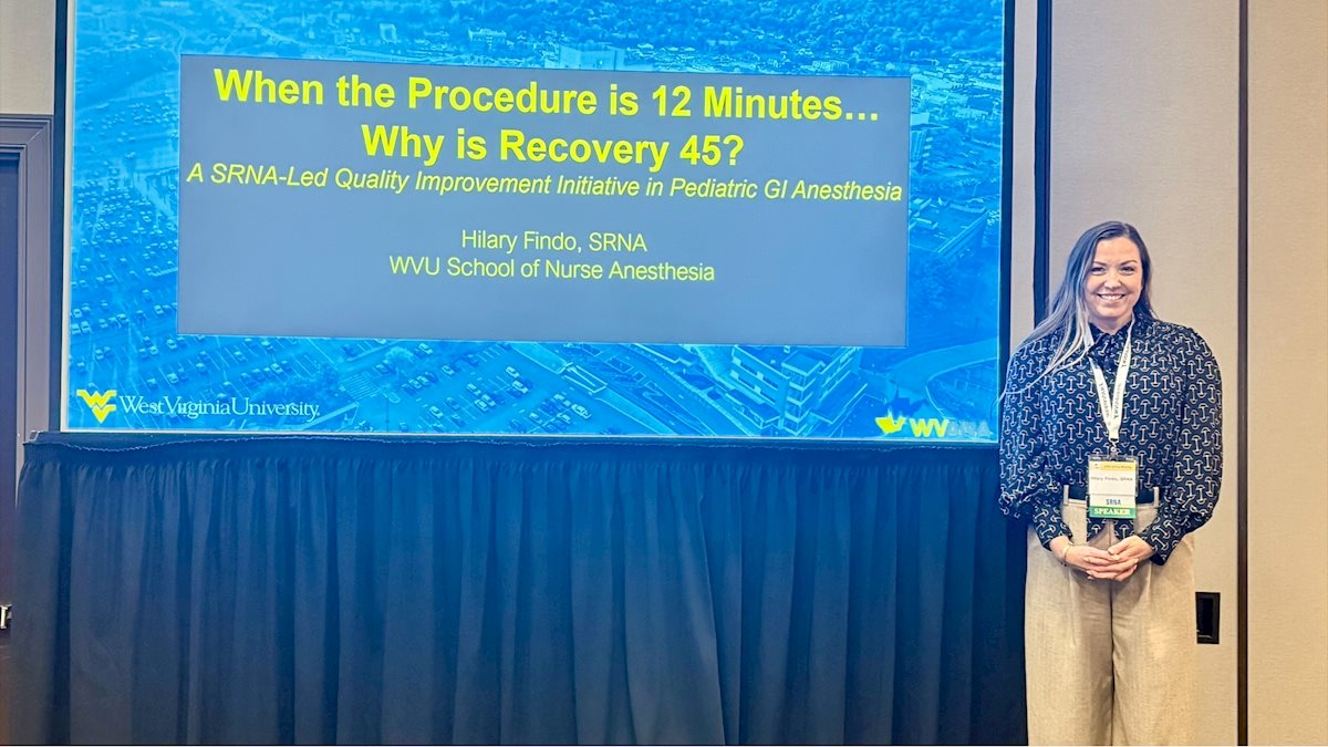 DNP student shares importance of shaving minutes off recovery time