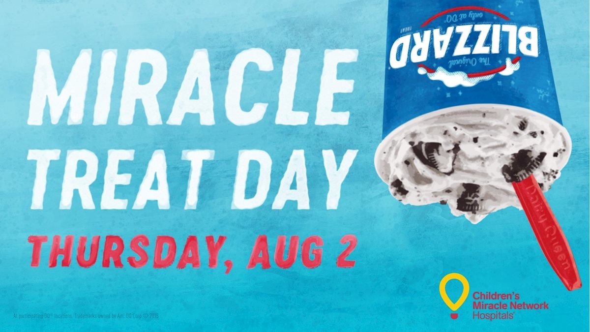 DQ® Blizzard® treat sales help WVU Medicine Children’s