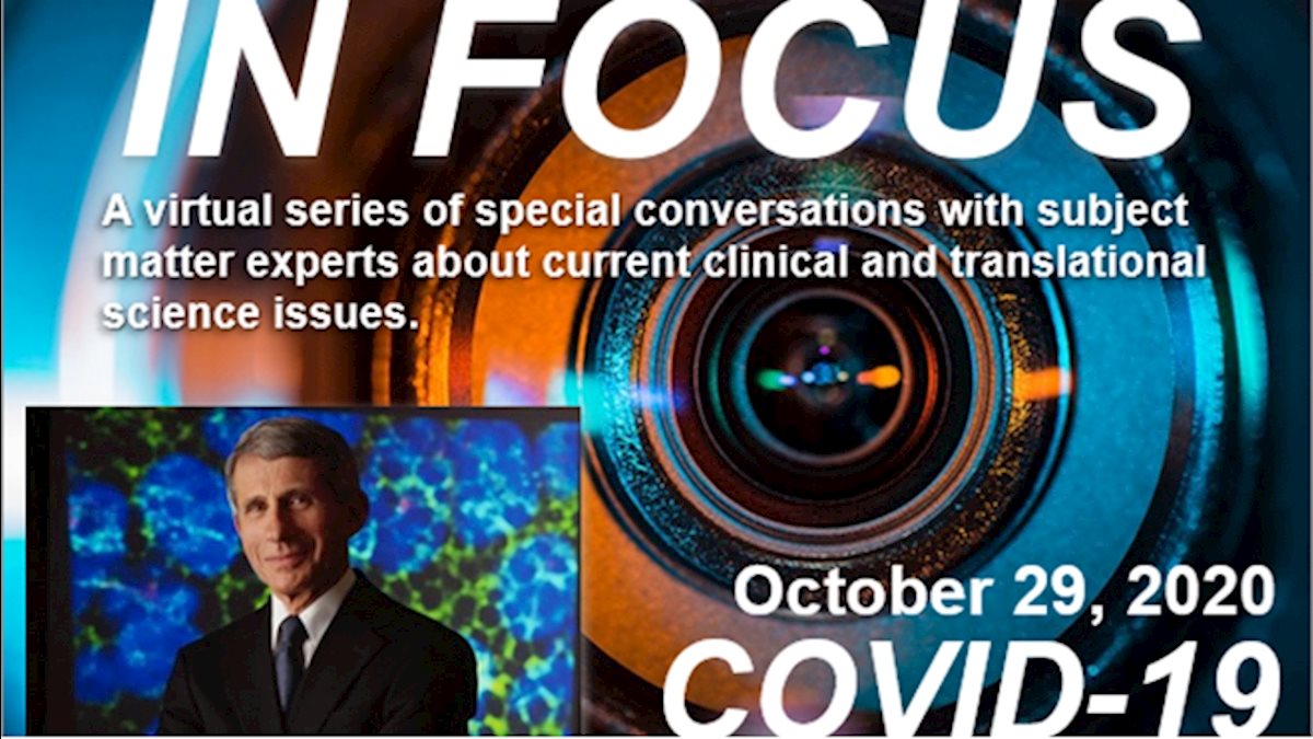 Dr. Anthony Fauci to headline virtual event discussing COVID-19