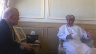 Dr. Clay Marsh meets with Oman health minister