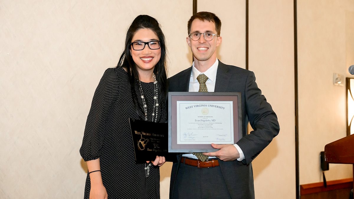 Dr. Frigoletto discovers passion for corneal care, finds new home through residency and fellowship at WVU