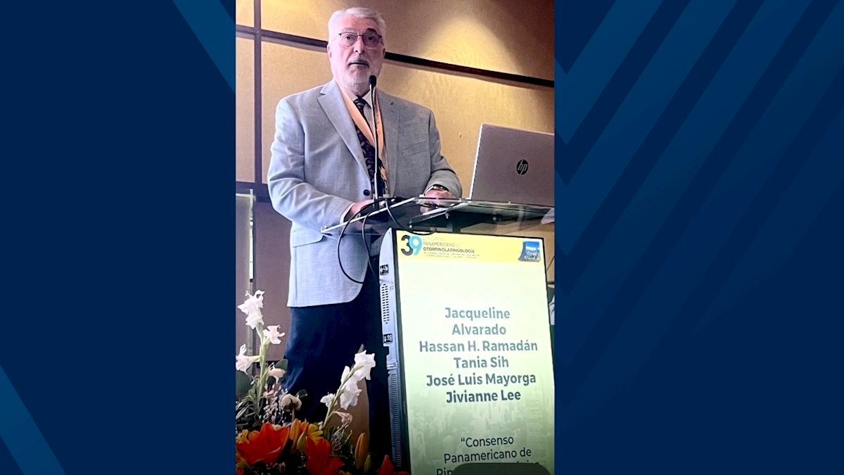 Dr. Hassan Ramadan joins world experts at Pan-American ENT Conference in Santiago