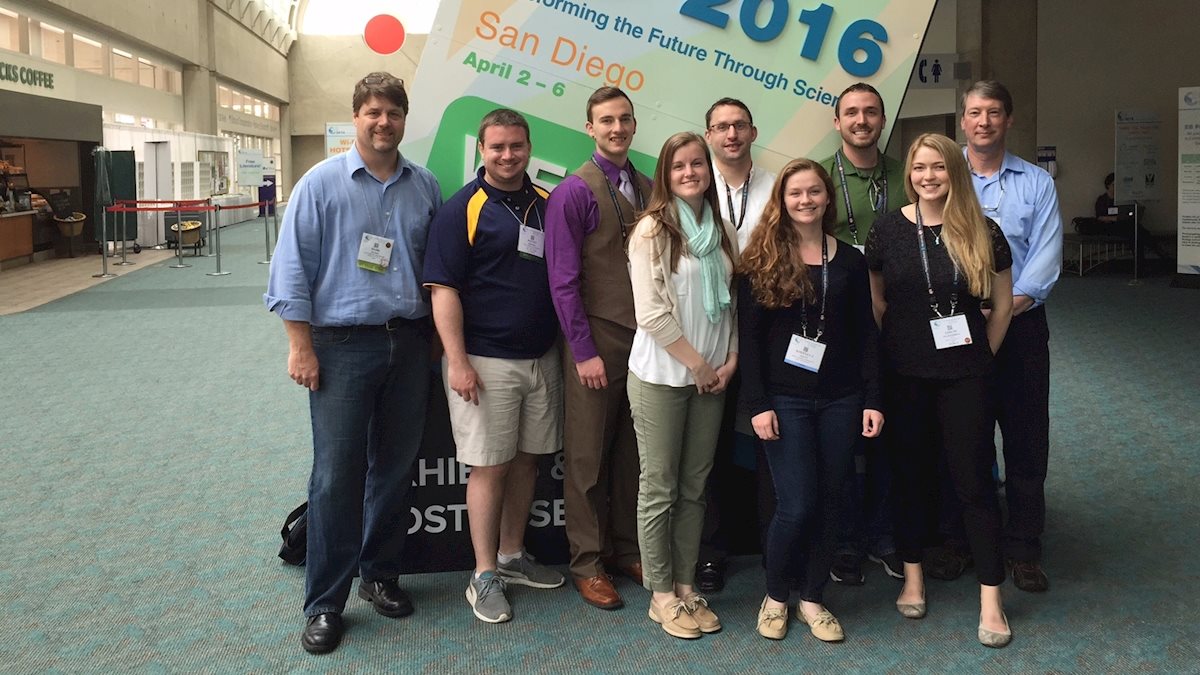 Exercise Physiology students and faculty present their research at the Experimental Biology meeting in San Diego