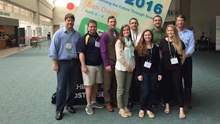 Exercise Physiology students and faculty present their research at the Experimental Biology meeting in San Diego