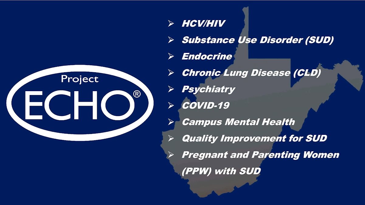 Expanded partnerships lead to three new WVCTSI Project ECHO subject areas
