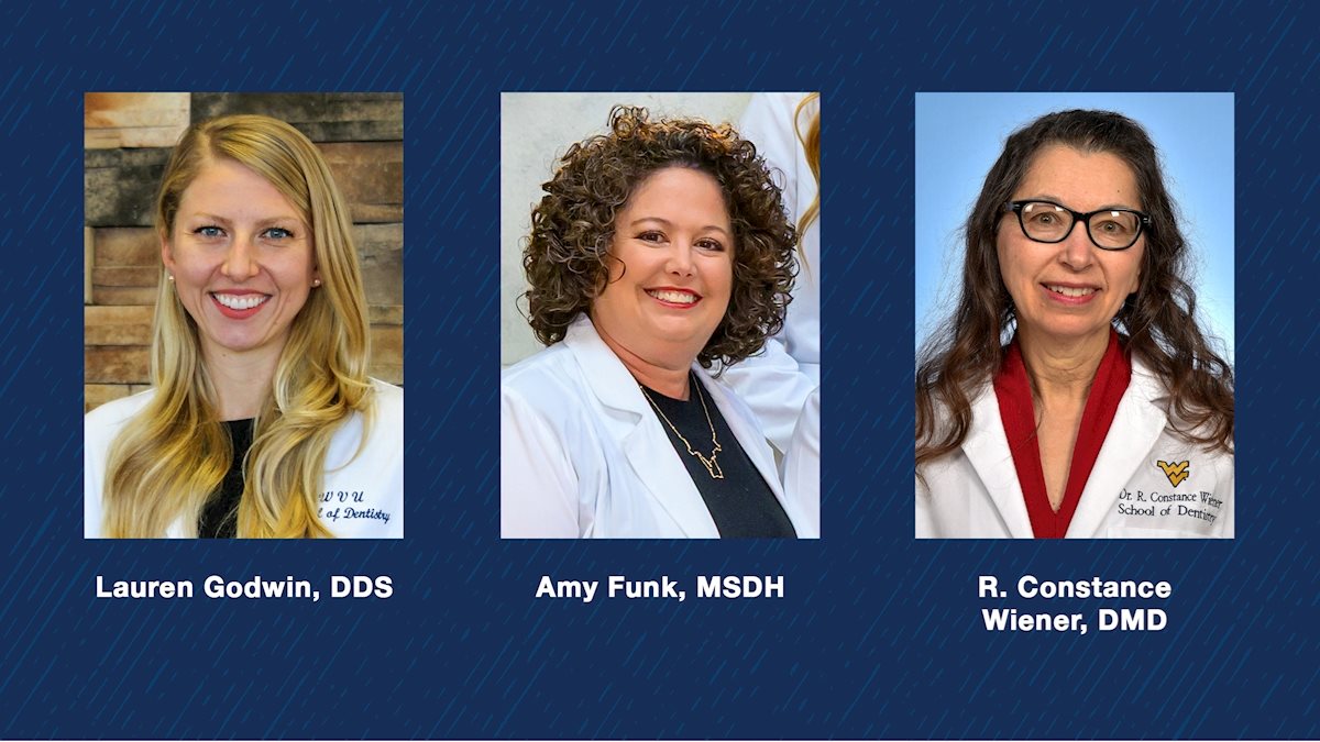 Faculty named to new leadership positions in the WVU School of Dentistry