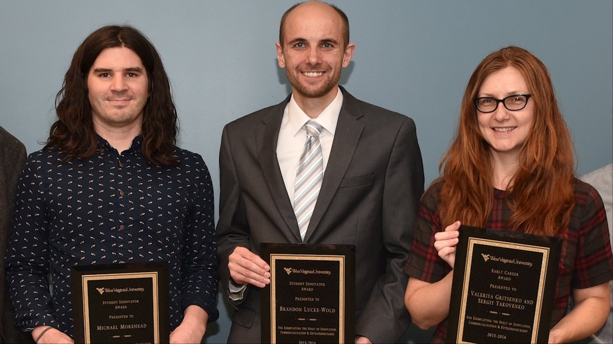 Five faculty, students win at WVU Innovation Awards