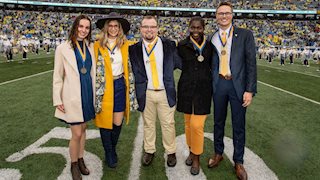Five students named WVU Mountaineers of Distinction