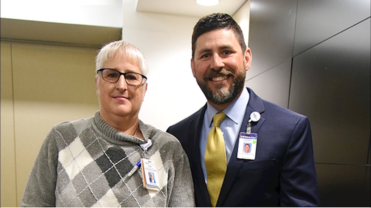 Frantz named Nurse of the Year at WVU Medicine-WVU Hospitals