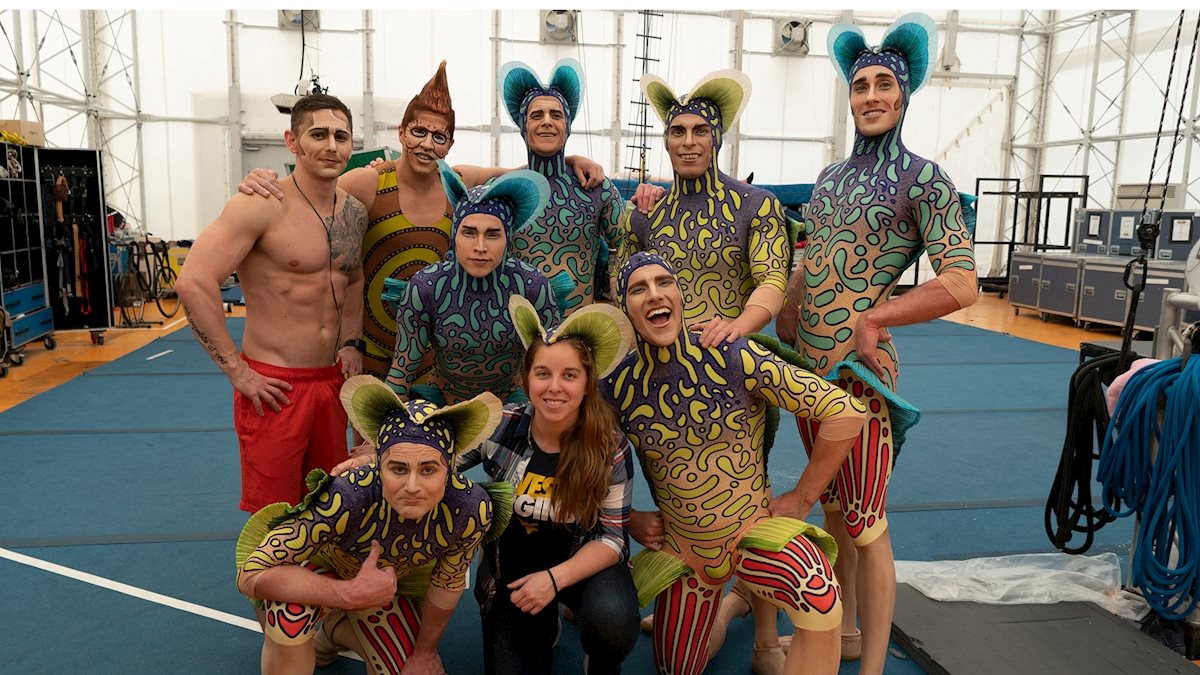 From performance injury evaluations to paper cranes: WVU Athletic Training alumna Val Bustamante discusses her journey with Cirque du Soleil