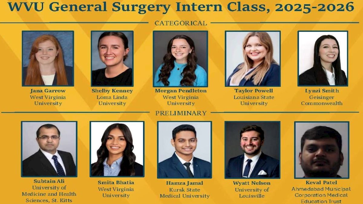 General Surgery residency program is excited to announce its newest group of interns
