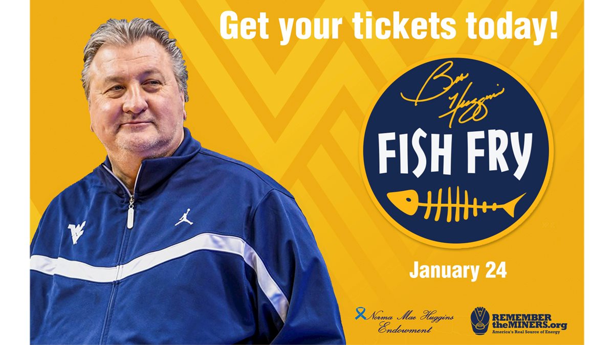 Get your tickets today for the 2020 Bob Huggins Fish Fry School of
