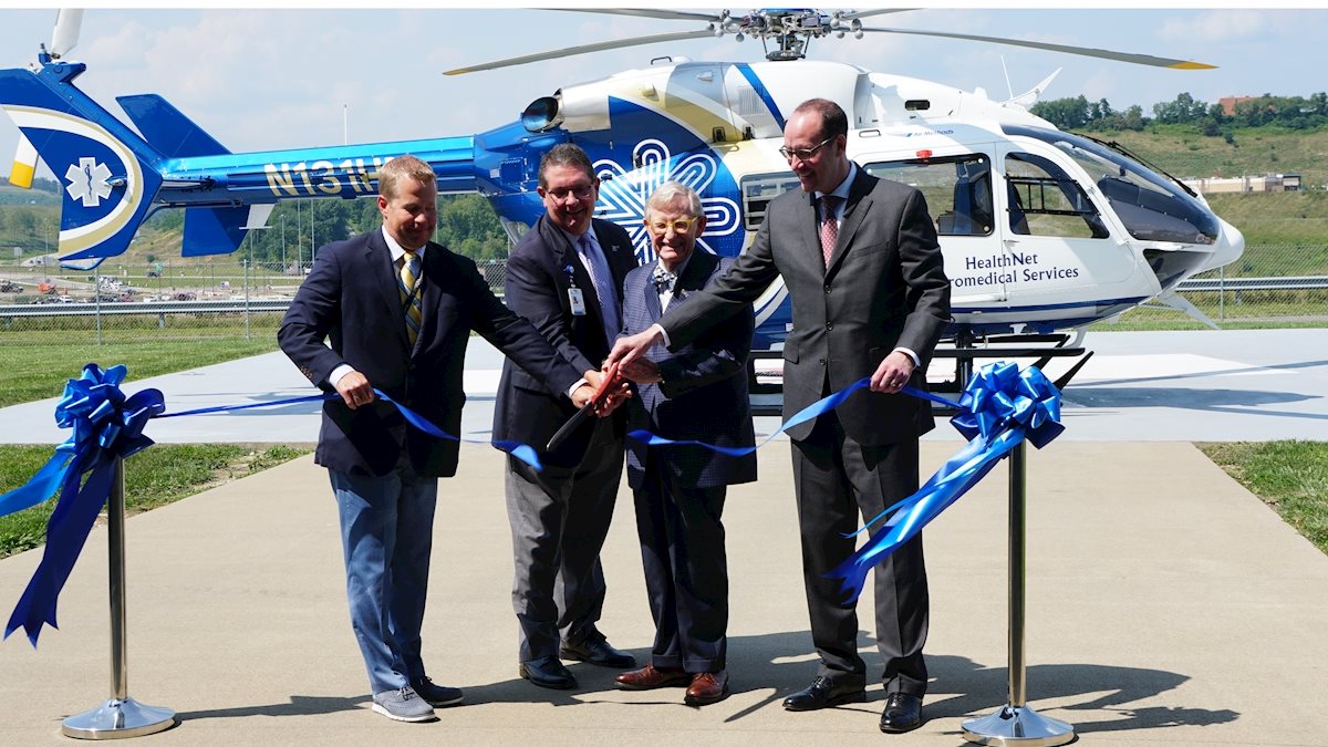 HealthNet Aeromedical Services Celebrates Addition of Upgraded Aircraft to Serve Patients in Northern West Virginia