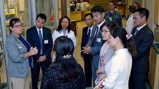 Hospital leaders from China study trauma care at WVU