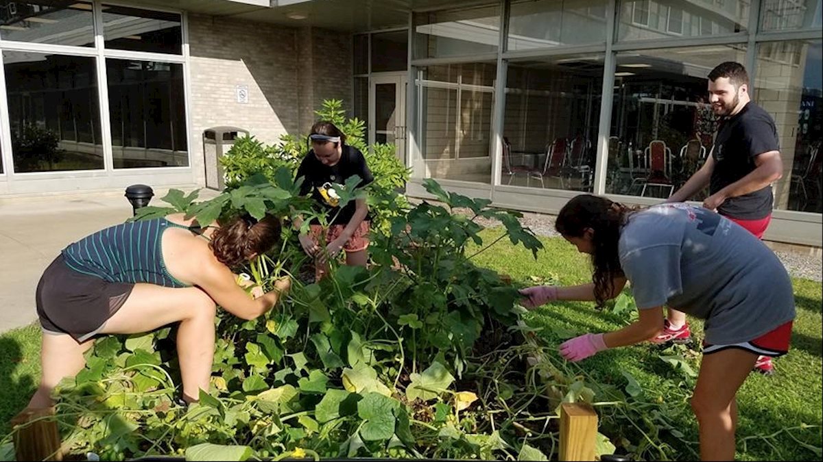 HSC student garden group hosts lunch speaker on Friday