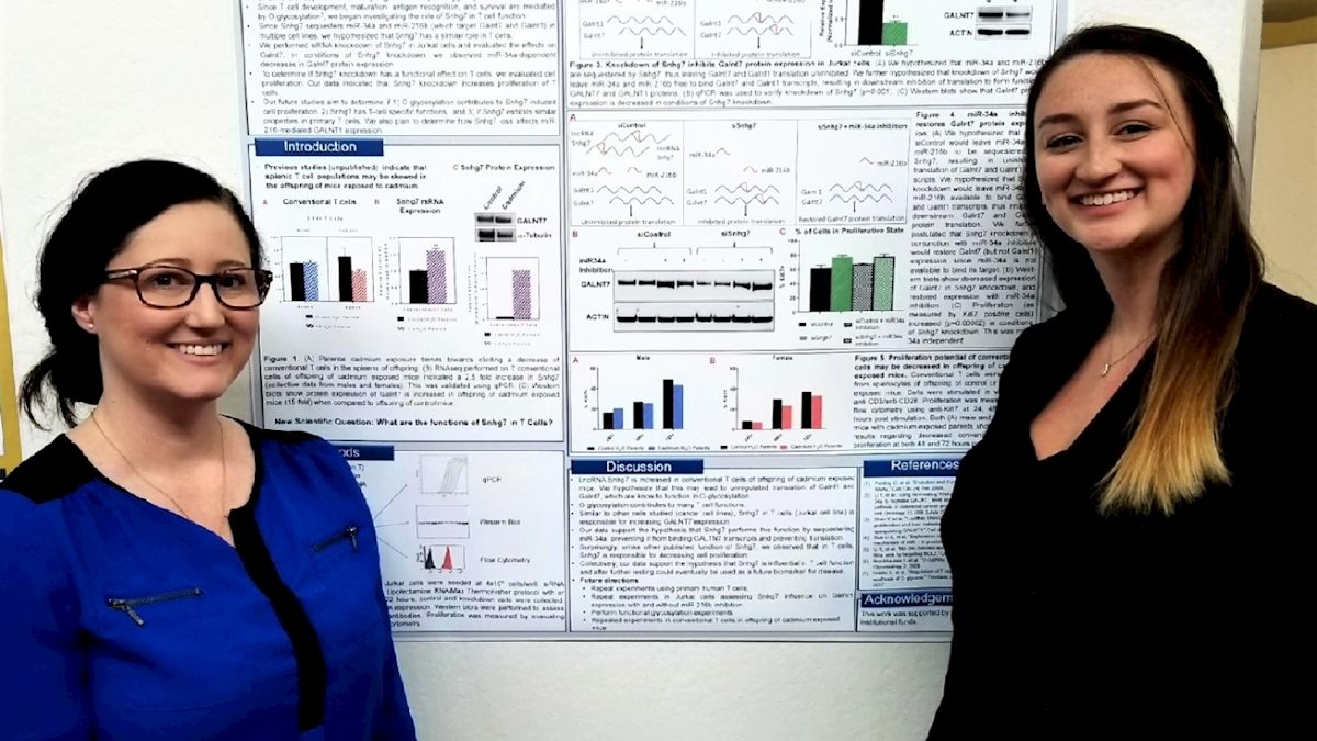 Immunology and Medical Microbiology student wins first place at Van Liere Research Conference
