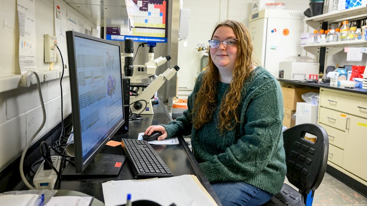 Immunology and microbial pathogenesis graduate student awarded Gossling Scholarship