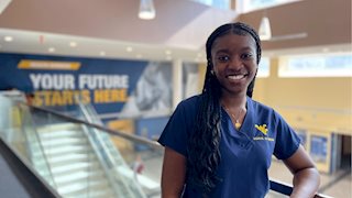 Inspired by her mom, WVU senior anticipates a rewarding career in nursing