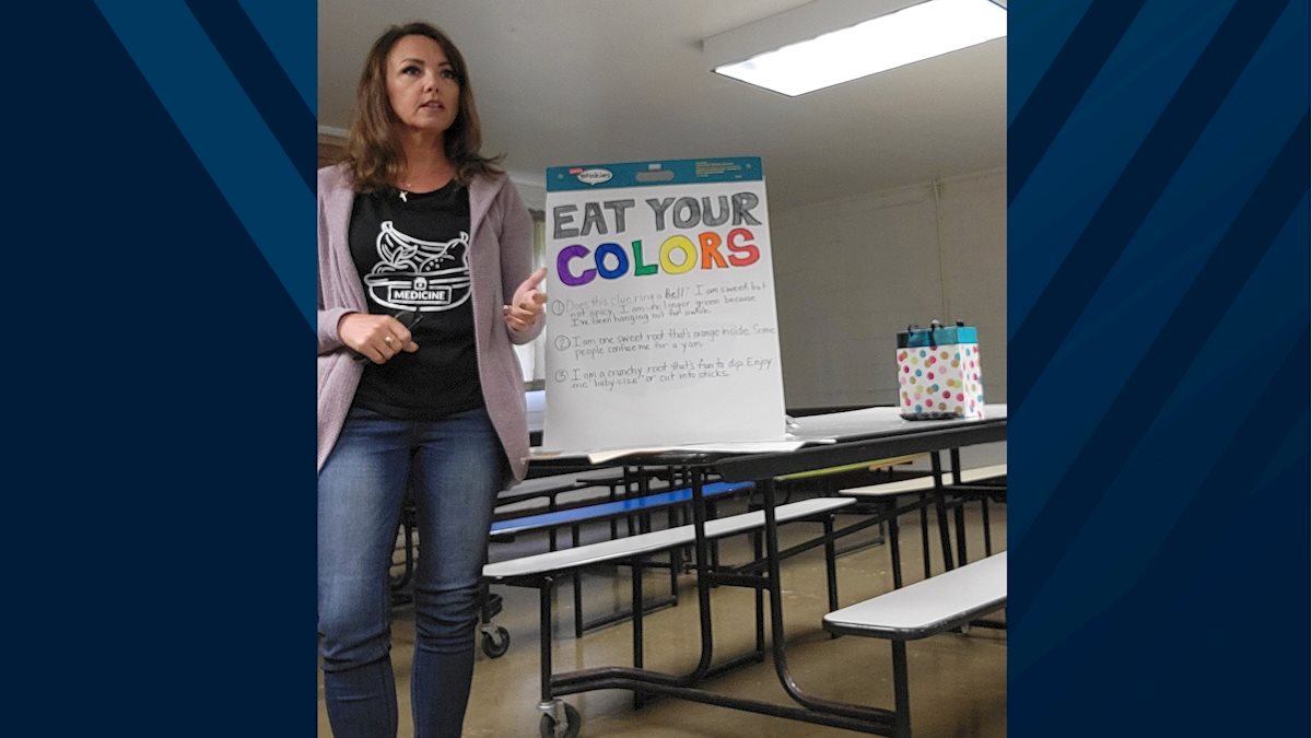 Keyser Campus faculty member shares importance of healthy eating with