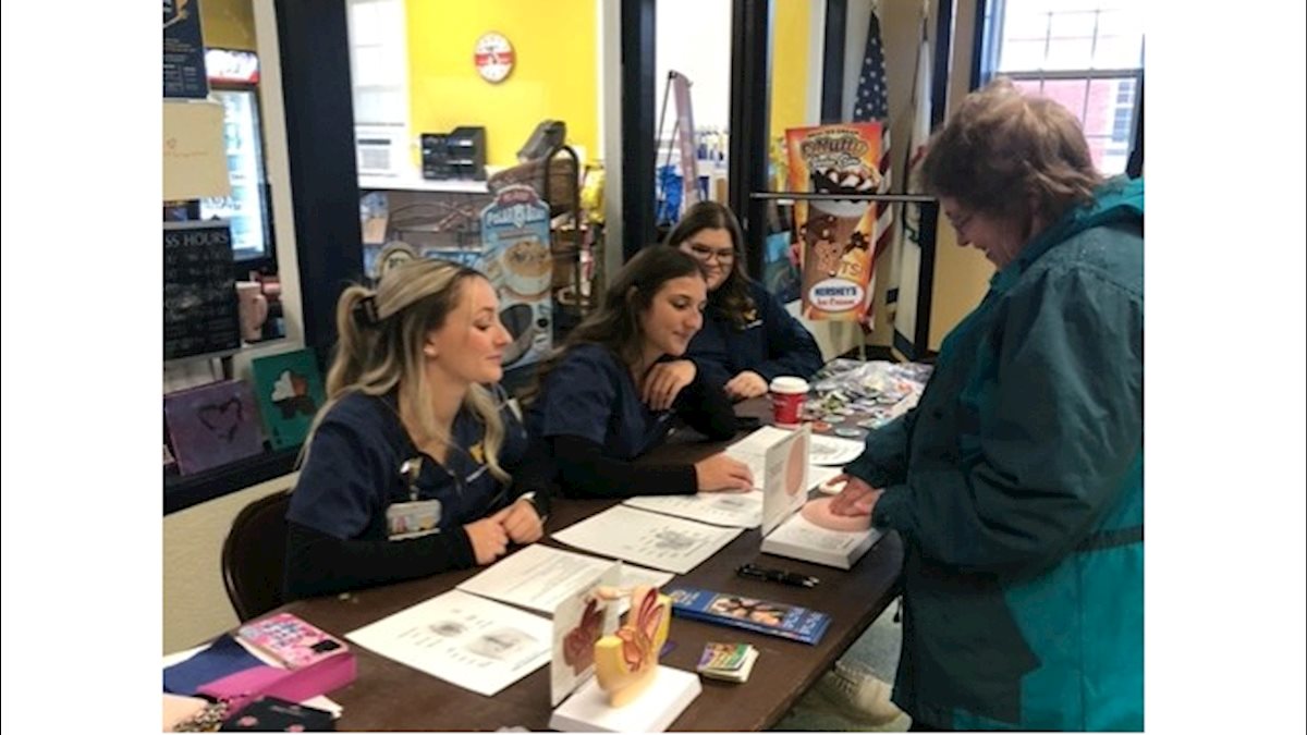 Keyser Campus nursing students, faculty host wellness fair at WVU Potomac State College 