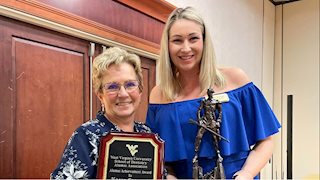 Longest serving staff member honored by dental school alumni association