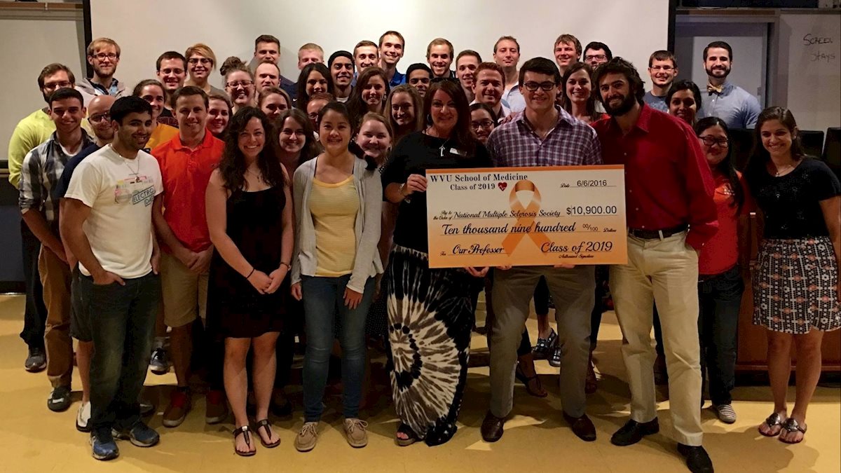 Medical students raise over $10K to help fight Multiple Sclerosis 