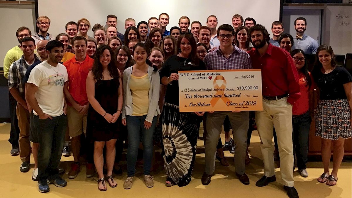 Medical students raise over $10K to help fight Multiple Sclerosis 