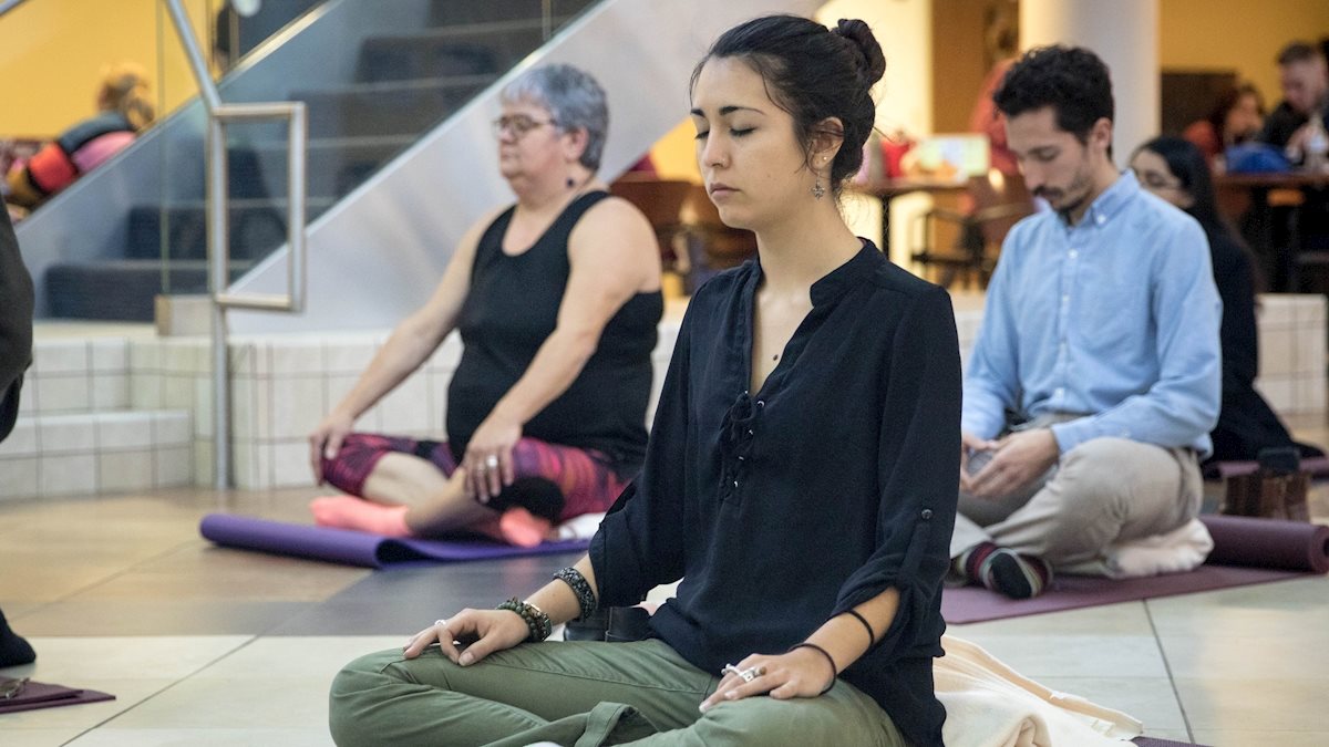 Meditation at the Pylons Thursday, Feb. 28 at noon cancelled 