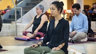 Meditation at the Pylons Thursday, Feb. 28 at noon cancelled 