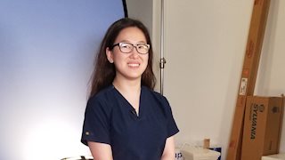 Min Deng featured in new video on sunscreen 