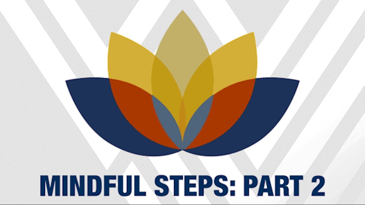 Mindful Steps Part 2 begins Thursday, Jan. 23.  