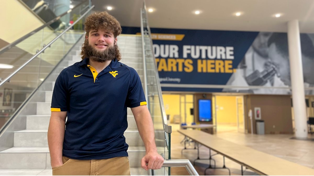 More than a mascot: Mikel Hager shares his experience as a student in the WVU School of Medicine
