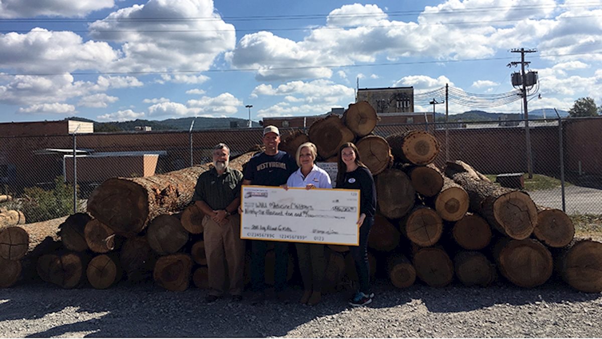 Mountain Loggers Group, Inc., makes donation to new WVU Medicine Children’s tower